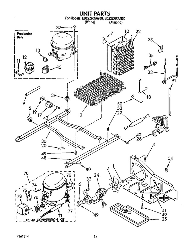 Diagram for ED22ZRXAW00