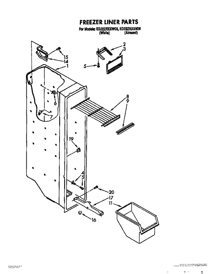 Diagram for ED22ZRXXW00