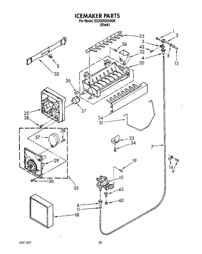 Diagram for ED25DQXAB00