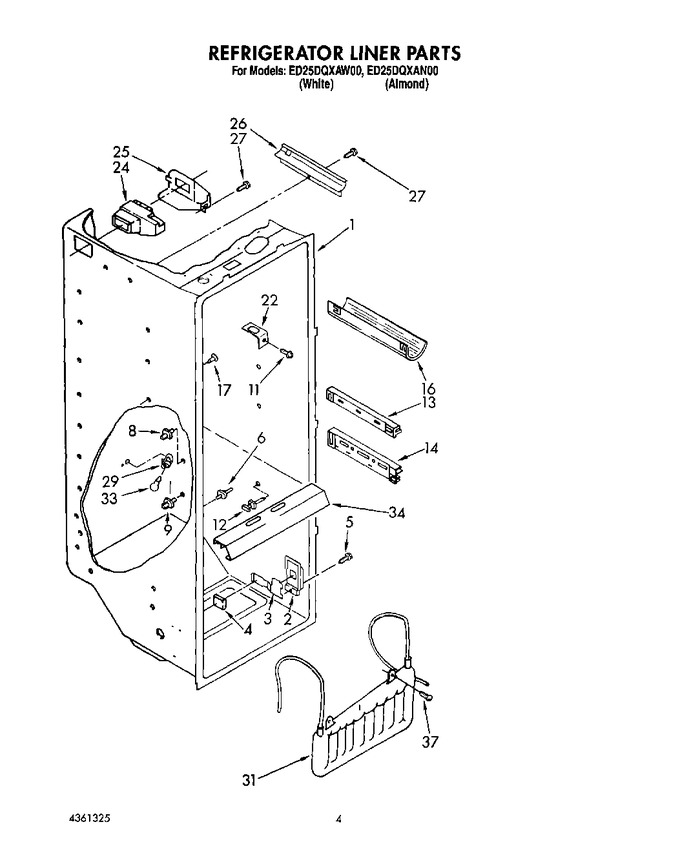 Diagram for ED25DQXAN00