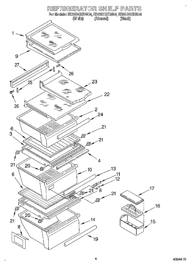 Diagram for ED25DQXDB04