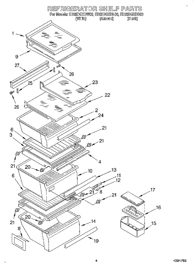 Diagram for ED25DQXDW06