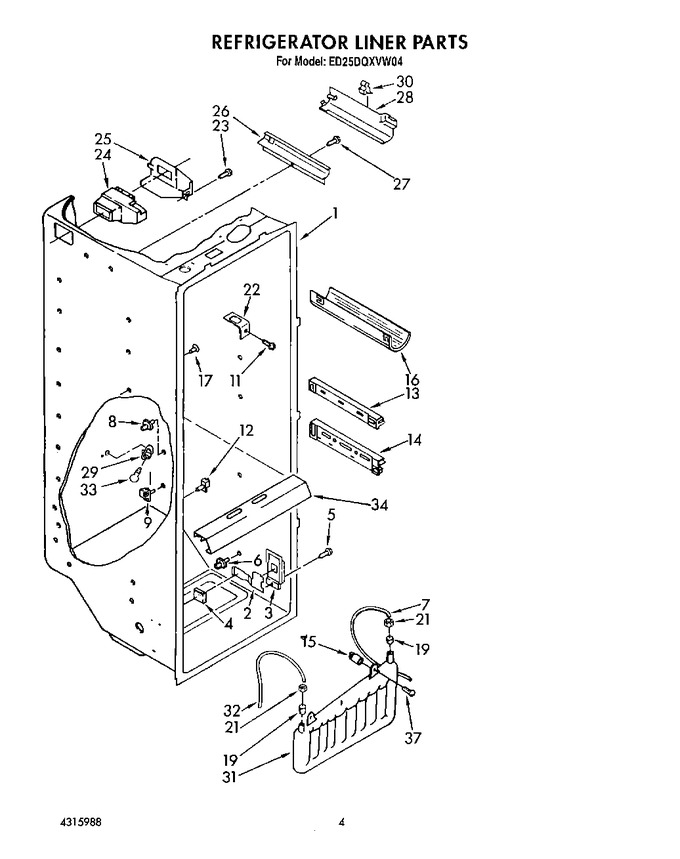 Diagram for ED25DQXVP04