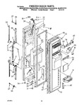 Diagram for 08 - Freezer Door