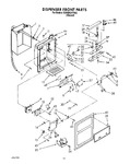 Diagram for 09 - Dispenser Front