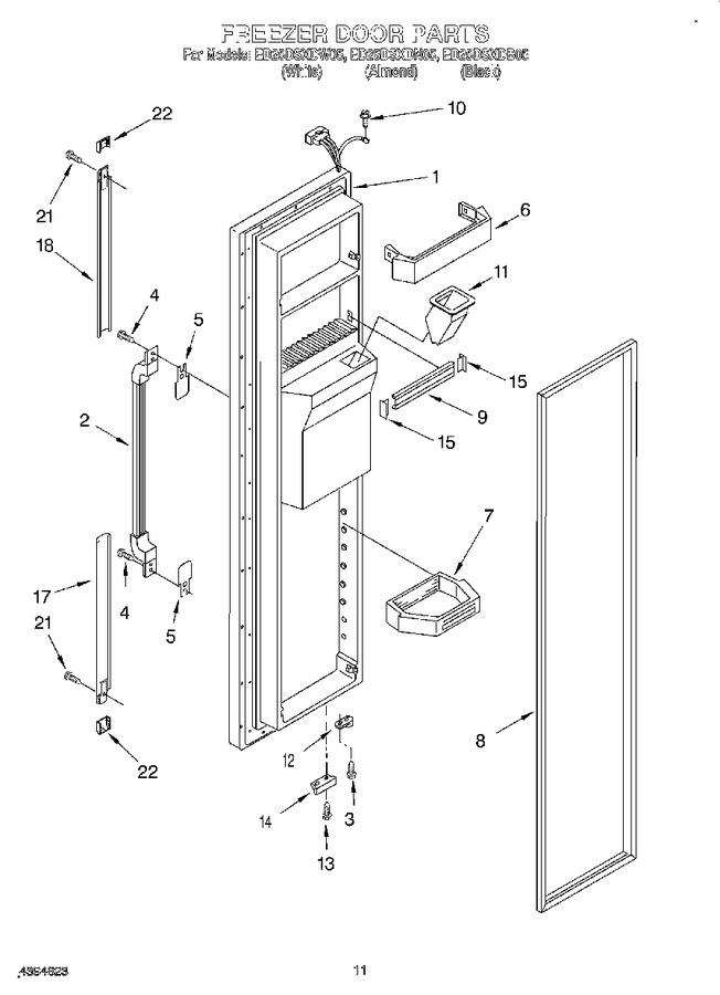 Diagram for ED25DSXDW05