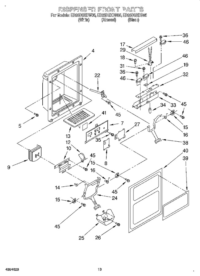 Diagram for ED25DSXDW05