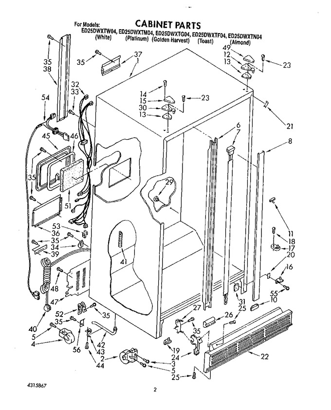 Diagram for ED25DWXTG04