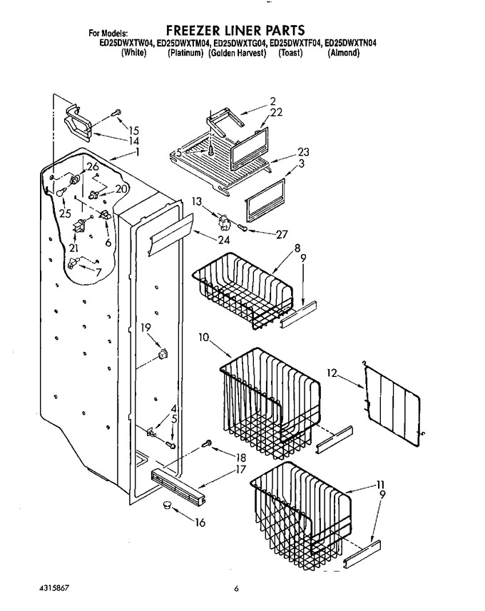 Diagram for ED25DWXTG04