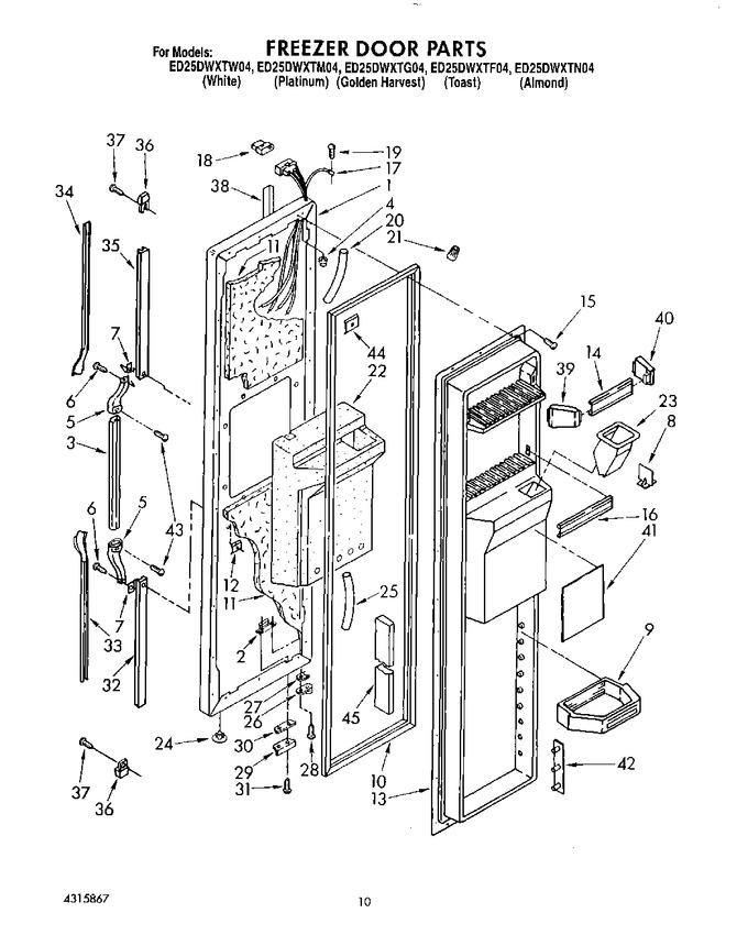 Diagram for ED25DWXTG04