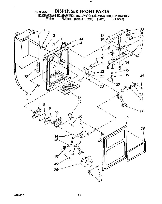 Diagram for ED25DWXTG04