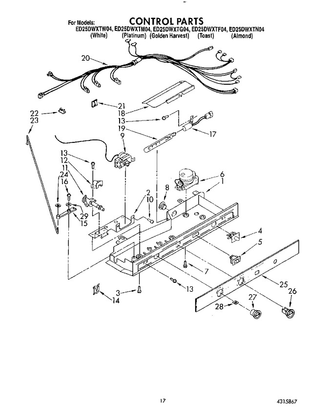 Diagram for ED25DWXTG04