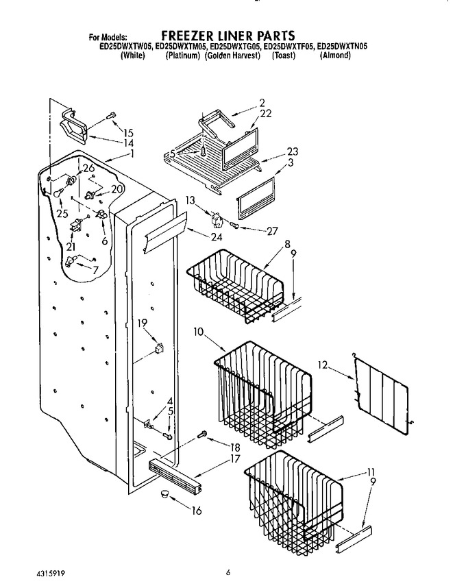 Diagram for ED25DWXTG05