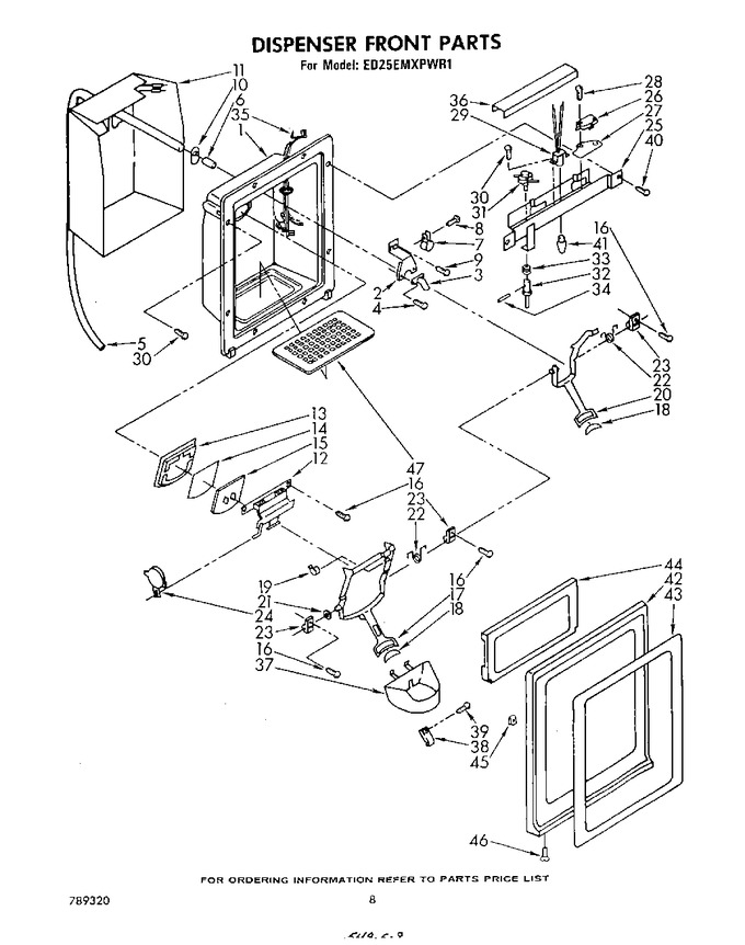 Diagram for ED25EMXPWR1