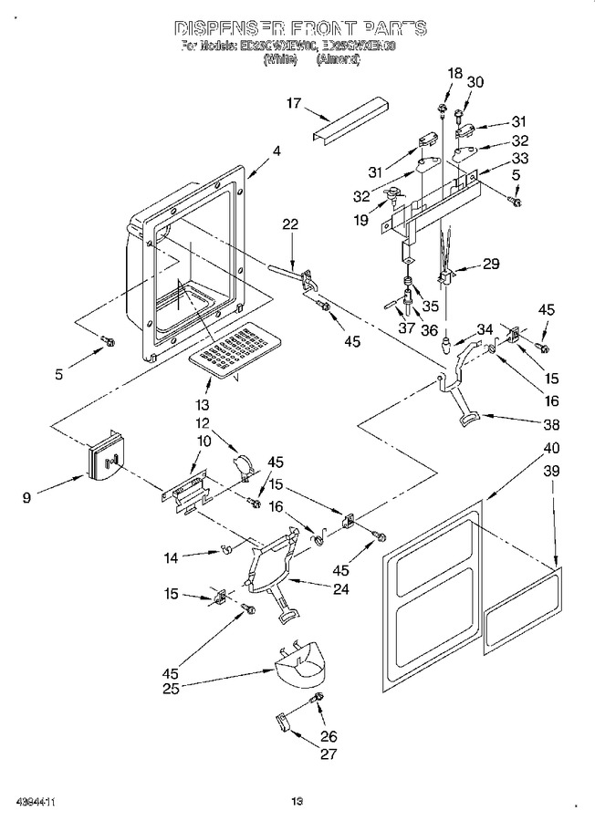 Diagram for ED25GWXEW00