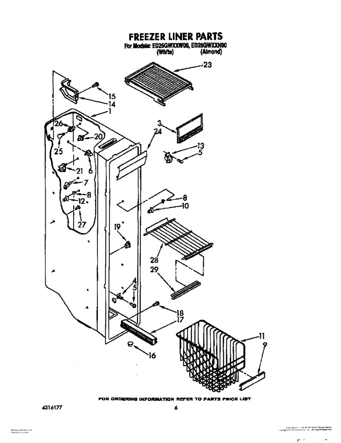 Diagram for ED25GWXXW00