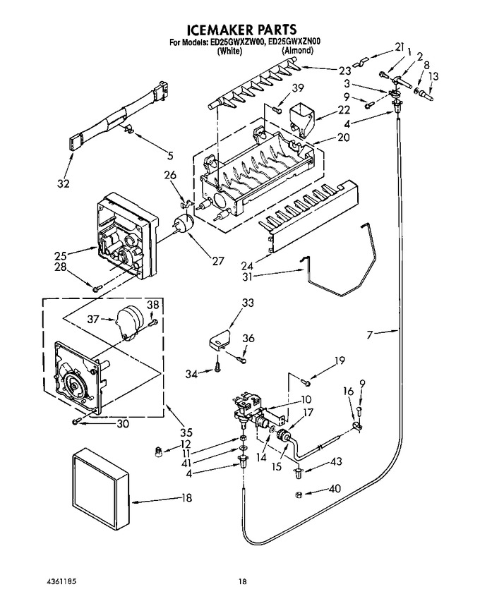 Diagram for ED25GWXZW00