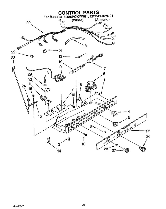 Diagram for ED25PQXYW01