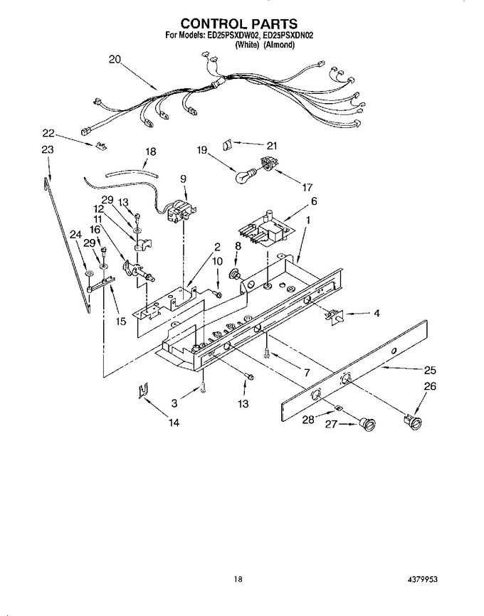 Diagram for ED25PSXDW02