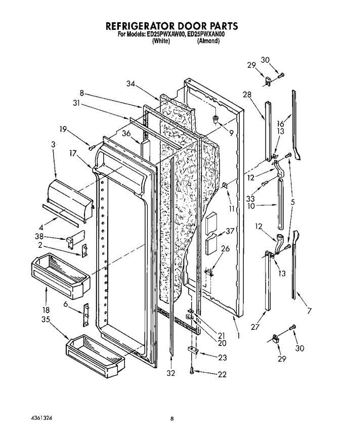 Diagram for ED25PWXAN00