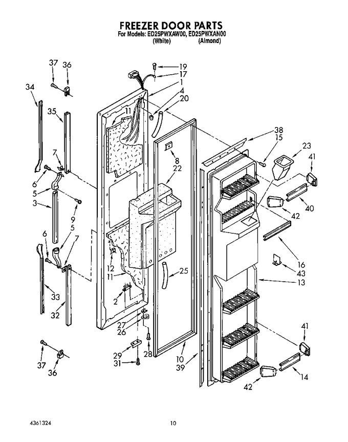 Diagram for ED25PWXAW00