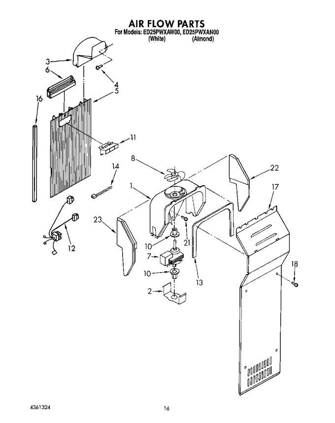 Diagram for ED25PWXAW00