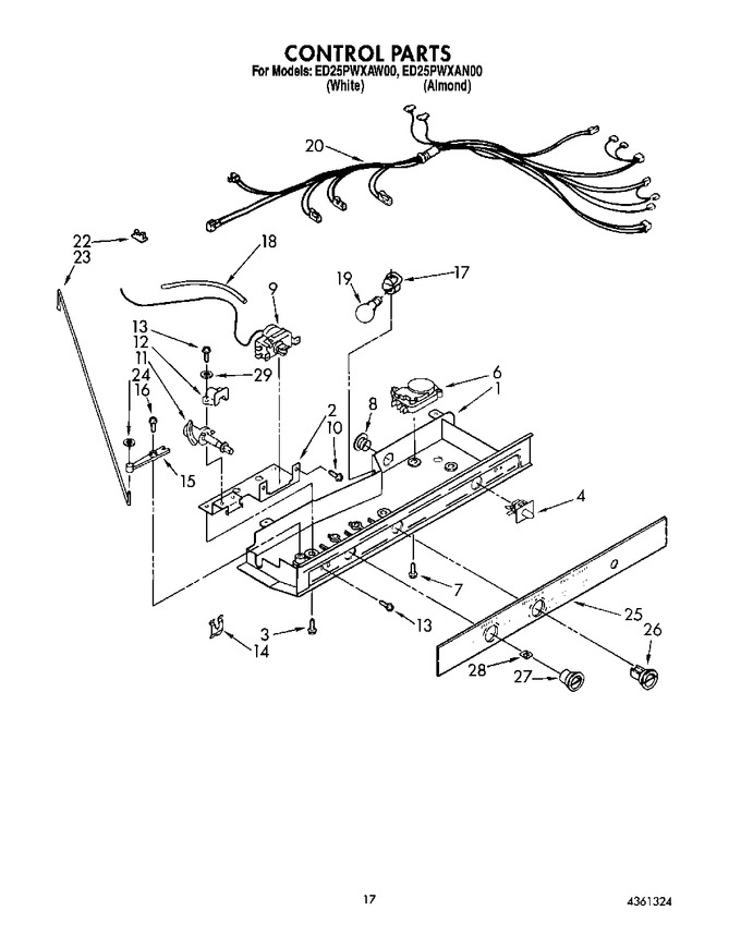 Diagram for ED25PWXAW00