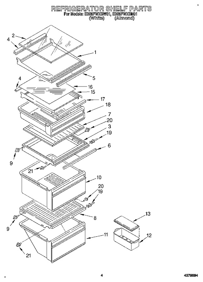 Diagram for ED25PWXBW01