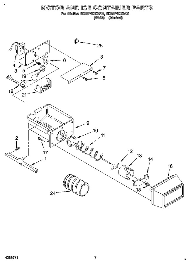 Diagram for ED25PWXDW01