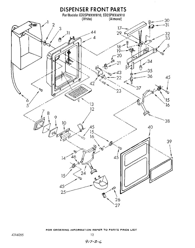 Diagram for ED25PWXWW10