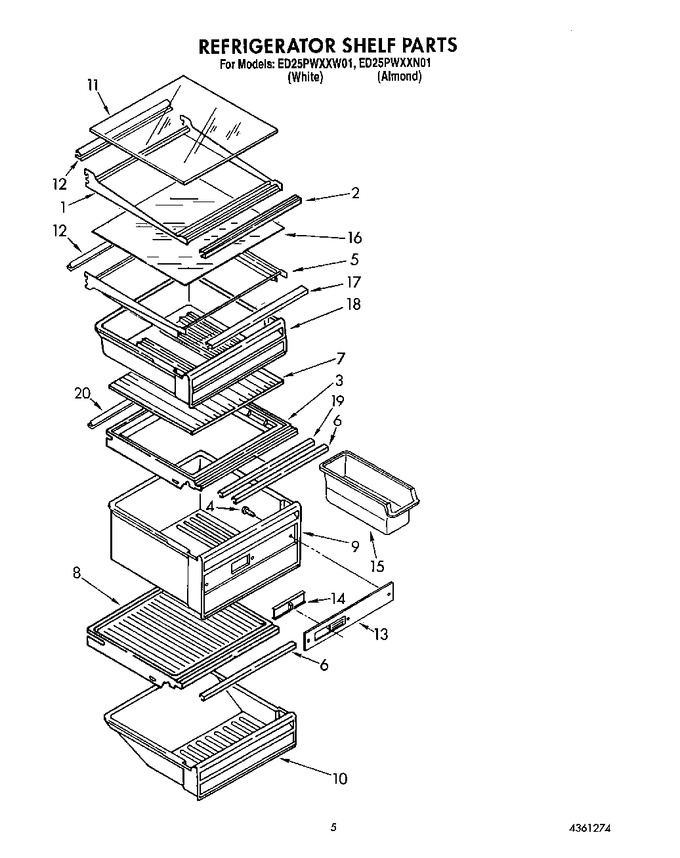 Diagram for ED25PWXXW01