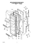 Diagram for 07 - Refrigerator Door