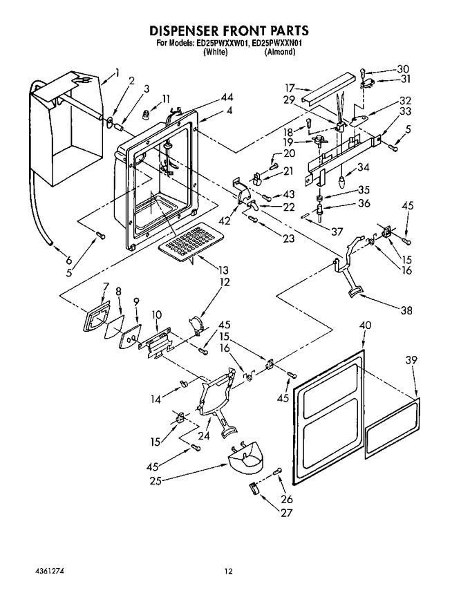 Diagram for ED25PWXXW01