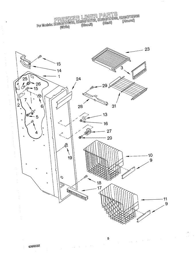 Diagram for ED25QFXHT00