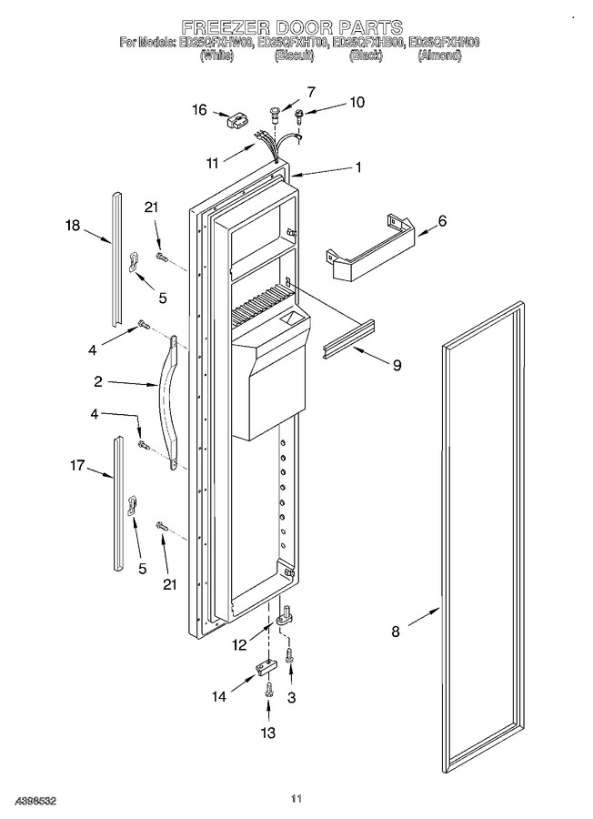 Diagram for ED25QFXHW00