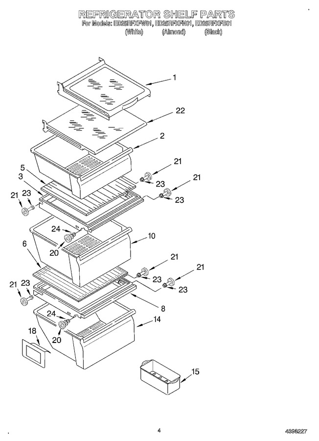 Diagram for ED25RFXFW01