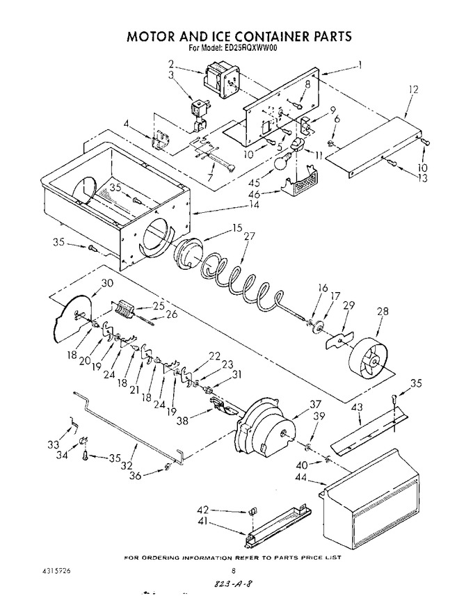 Diagram for ED25RQXWW00