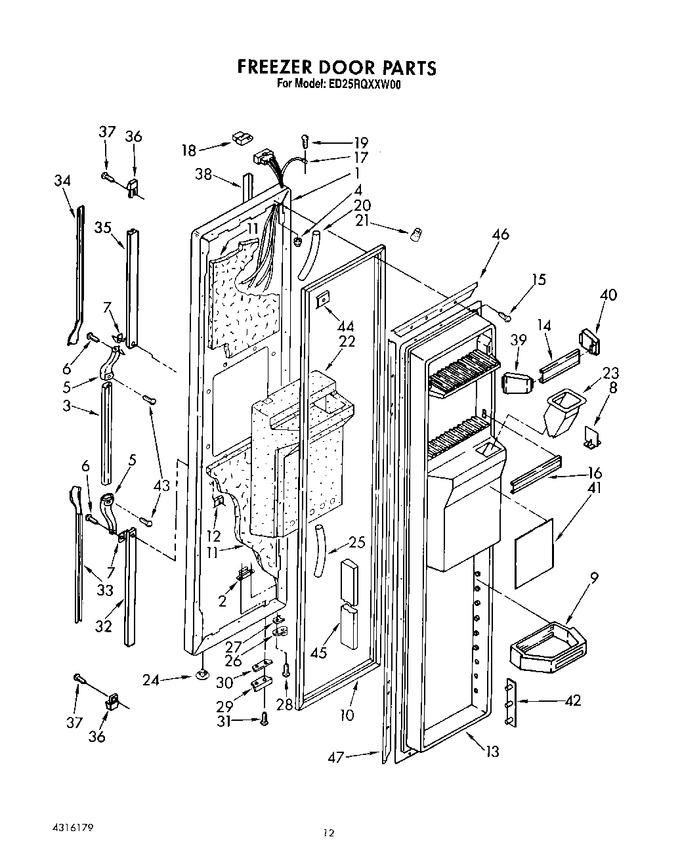 Diagram for ED25RQXXW00