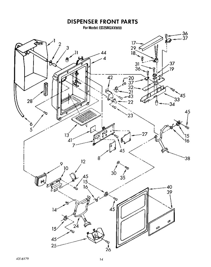 Diagram for ED25RQXXW00