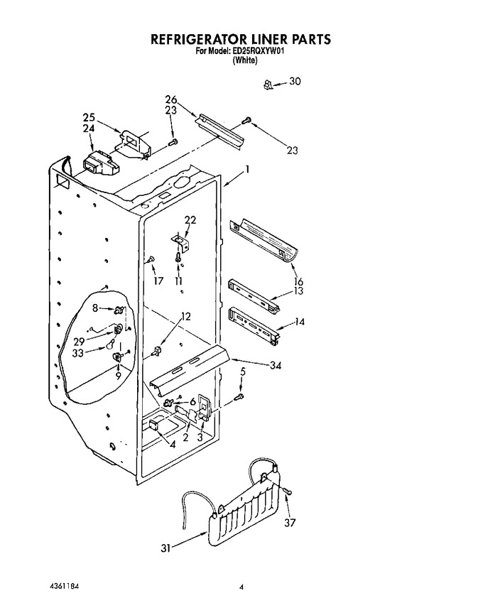 Diagram for ED25RQXYW01