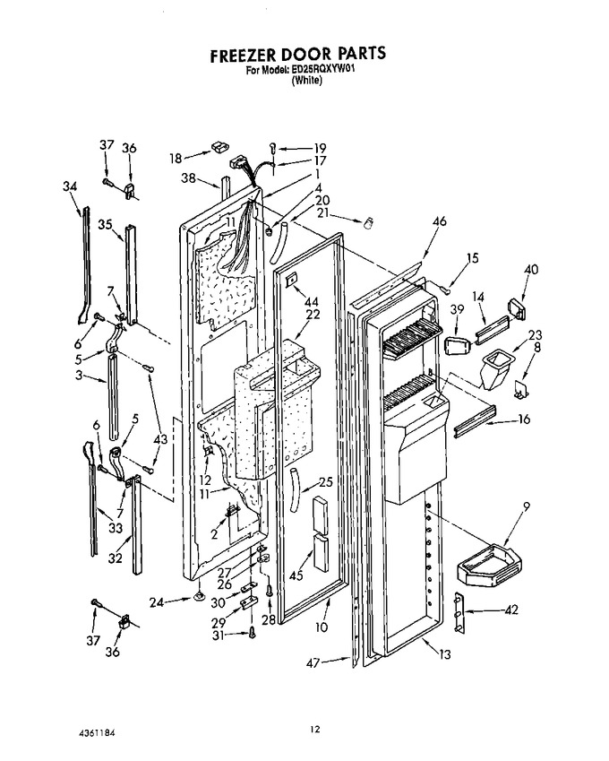 Diagram for ED25RQXYW01