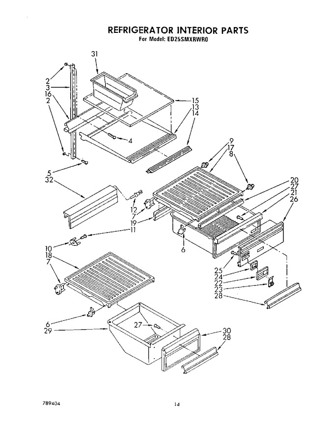 Diagram for ED25SMXRWR0