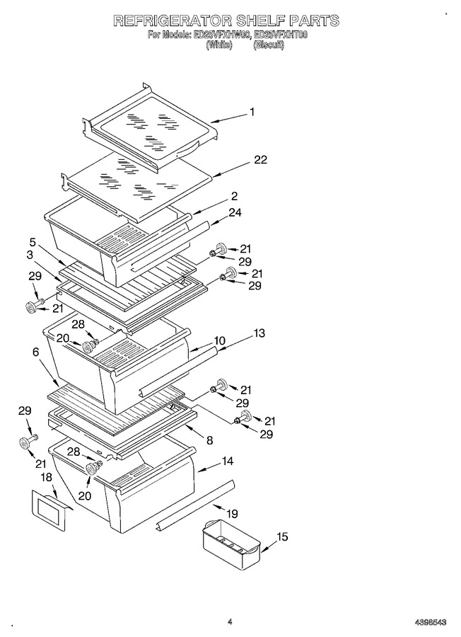 Diagram for ED25VFXHT00