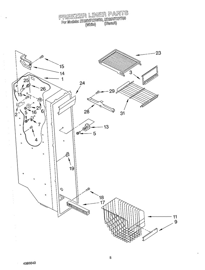 Diagram for ED25VFXHT00