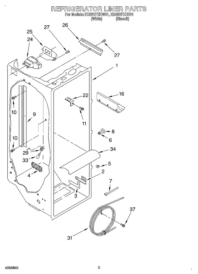 Diagram for ED25VFXHT01