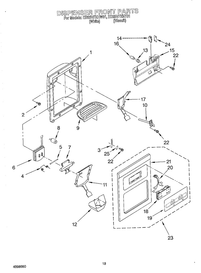 Diagram for ED25VFXHT01