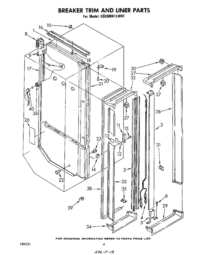 Diagram for ED26MK1LWR1