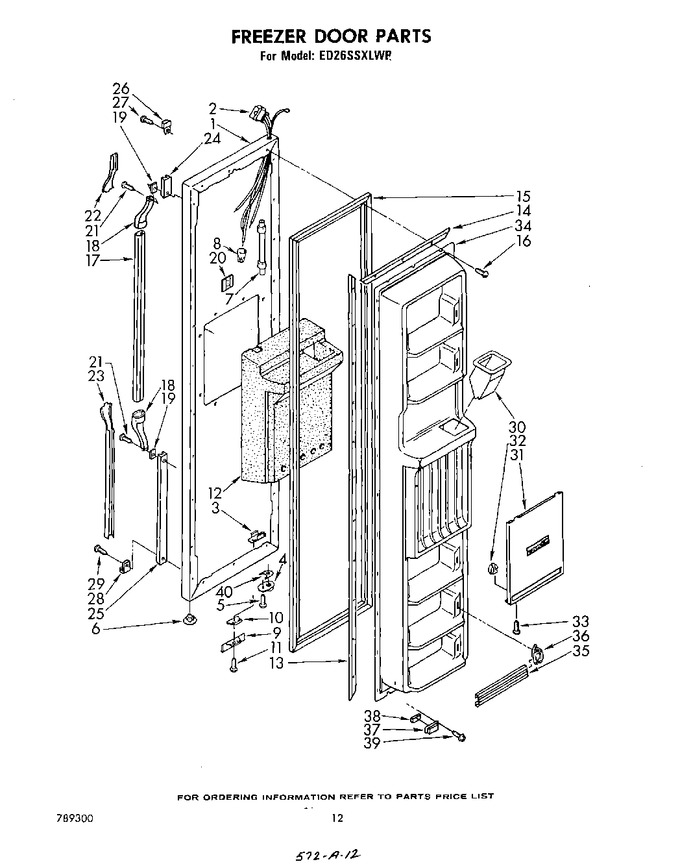 Diagram for ED26SSXLWR1