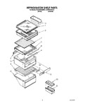 Diagram for 03 - Refrigerator Shelf