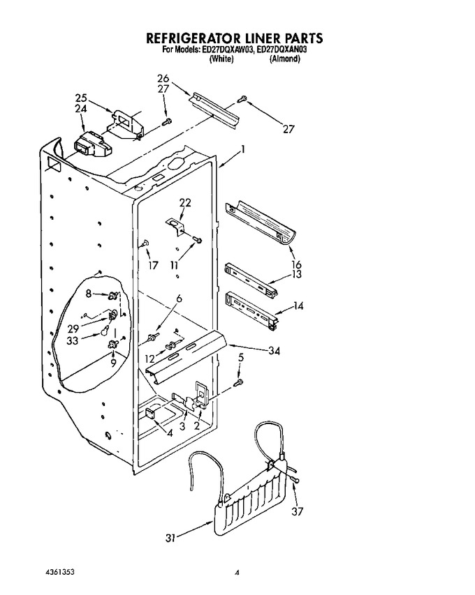 Diagram for ED27DQXAN03